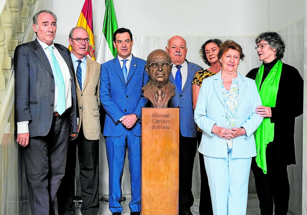 Homenaje a Manuel Clavero Arévalo Diario Sur